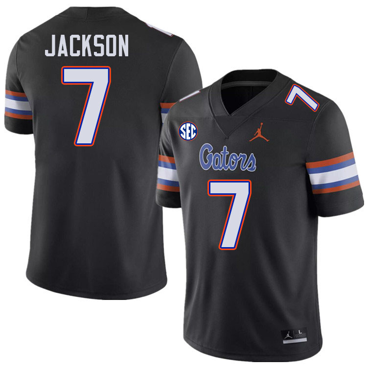 Florida Gators #7 Amir Jackson College Football Jerseys Stitched-Black
